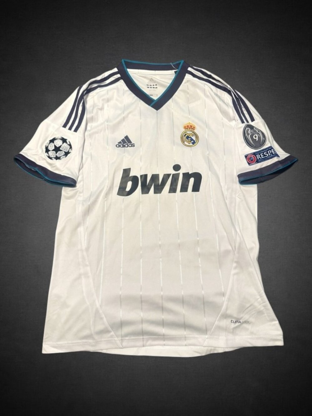 2012/13 Real Madrid home kit. Cristiano Ronaldo cr7 soccer football jersey